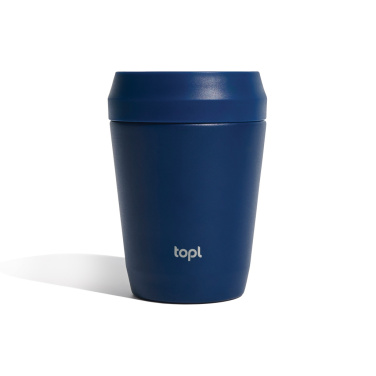 Logotrade reklaamkingituse foto: Topl Recycled Steel To Go Tumbler Patenteeritud 360 kaas 235ml