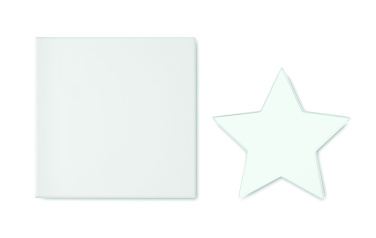 Logotrade firmakingi foto: Tähekujuline klaasist auhind