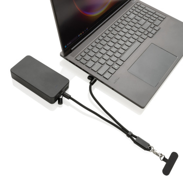 Logotrade reklaamkingid pilt: LoopAmp RCS RPET reguleeritav telefoni randmerihm 60W kaabel