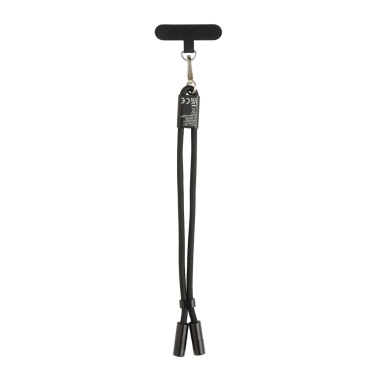 Logo trade reklaamkingi pilt: LoopAmp RCS RPET reguleeritav telefoni randmerihm 60W kaabel