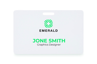 Logotrade meened pilt: BADSMALL nimesilt 54 x 86 mm