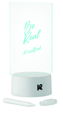 Logo trade meene pilt: LEDMEMO valgustatud LED-märkmetahvel