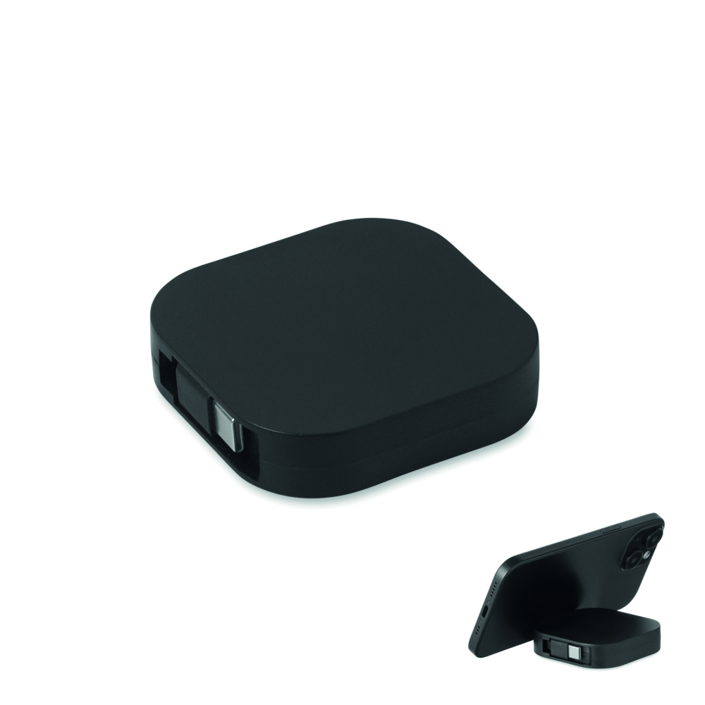 Logotrade firmakingituse foto: 100W sissetõmmatav laadimiskaabel