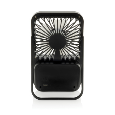 Logo trade firmakingituse pilt: Aervina RCS taaskasutatud plastist laetav lauaventilaator