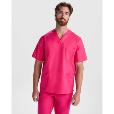 Logotrade ärikingitused pilt: Panacea 160 g/m2 unisex lühikeste varrukatega pluus