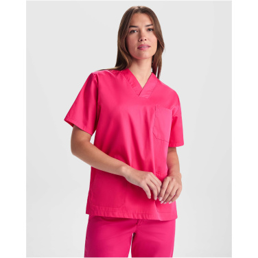Logotrade ärikingituse foto: Panacea 160 g/m2 unisex lühikeste varrukatega pluus