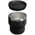 Stanley Stay Hot 295 ml roostevabast terasest isoleeritud virnastatav matkatops, Must