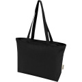 Ningbo 320 g/m² lukuga puuvillane kandekott 15L, Must