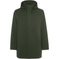 Kuplipolsterdusega unisex parkajope, Roheline suits