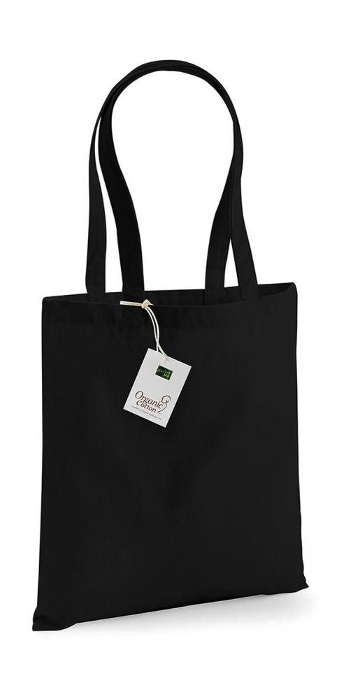 Logo trade mainoslahja ja liikelahja tuotekuva: Shopping bag Westford Mill EarthAware black