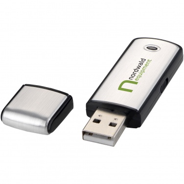 Logo trade mainostuotet tuotekuva: Neliönmuotoinen USB-tikku, 4 GB