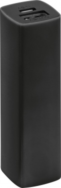 Logotrade liikelahja mainoslahja kuva: Powerbank 2200 mAh with USB port in a box, must