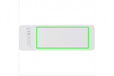 Logo trade mainoslahjat tuotekuva: 2.500 mAh powerbank, white