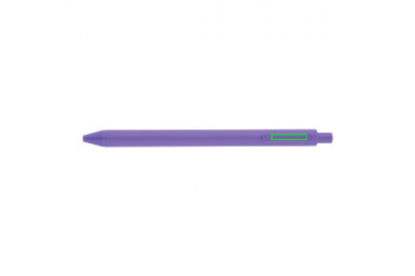 Logo trade mainoslahja ja liikelahja tuotekuva: X1 pen, purple