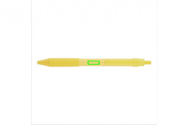 Logo trade mainoslahja ja liikelahja tuotekuva: X2 pen, yellow