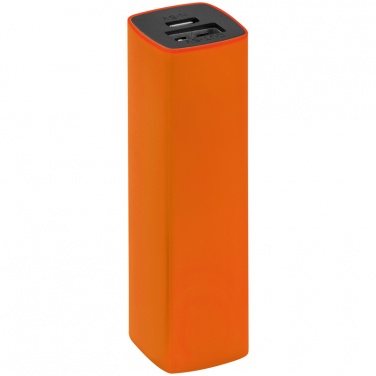 Logotrade mainostuotet kuva: 2200 mAh akkupankki kotelolla, oranssi