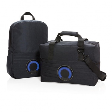 Logotrade mainoslahja tuotekuva: Ärikingitus: Party speaker cooler bag, black