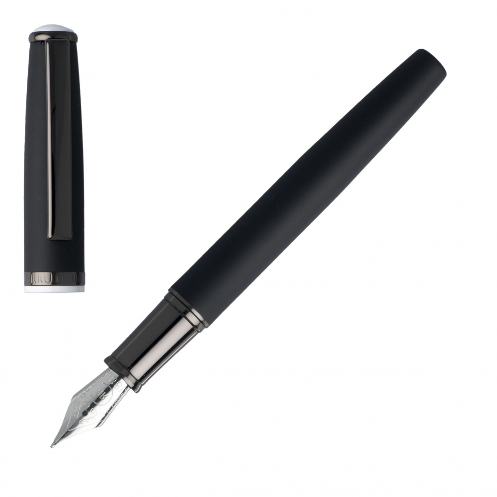 Logotrade liikelahjat mainoslahjat tuotekuva: Ärikingitus: Fountain pen Spring Black, värviline