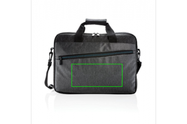 Logotrade mainostuote tuotekuva: Firmakingitus: 900D laptop bag PVC free, black