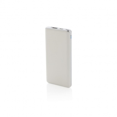 Logotrade mainoslahjat ja liikelahjat tuotekuva: Firmakingitus: Ultra fast 10.000 mAh powerbank with PD, white