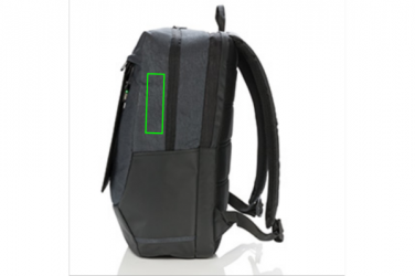 Logotrade liikelahjat mainoslahjat tuotekuva: Firmakingitus: Swiss Peak eclipse solar backpack, black