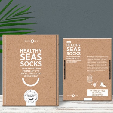 Logo trade liikelahjat mainoslahjat kuva: Merisukat - Seas Socks