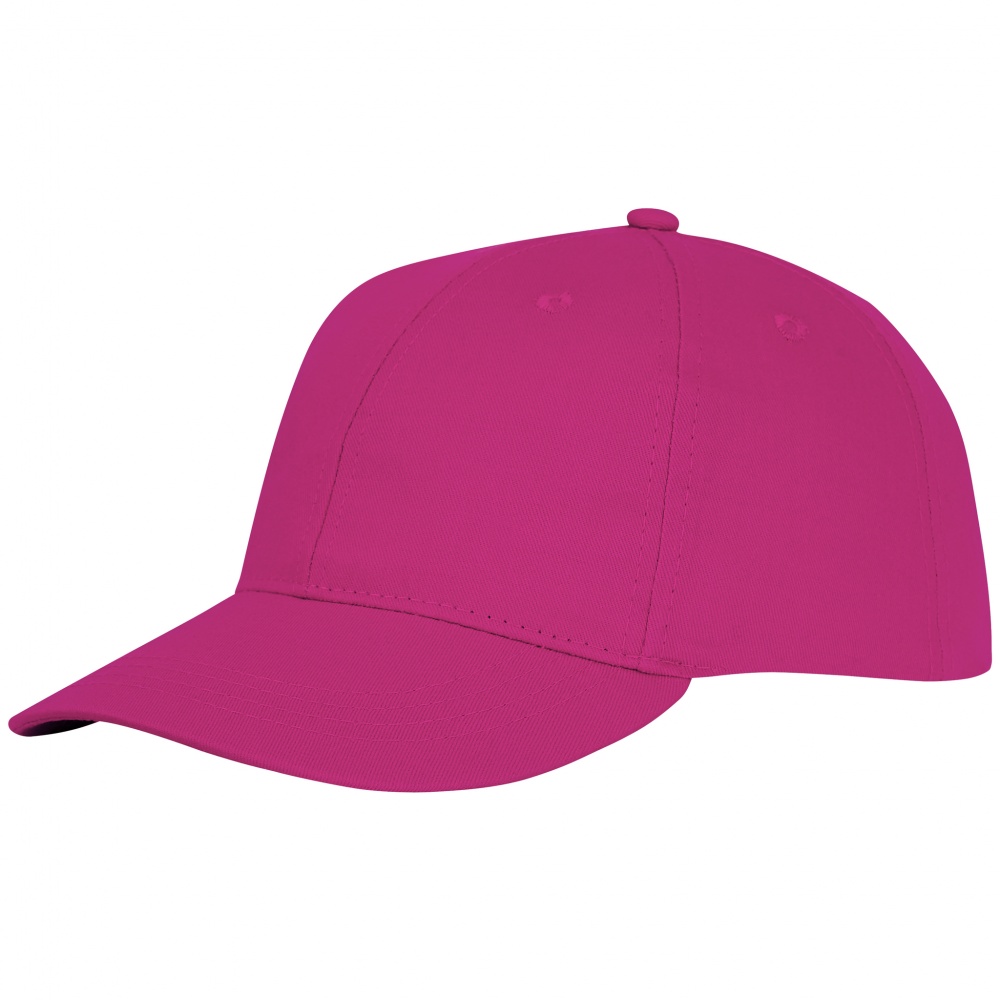 Logo trade mainoslahja kuva: Lippalakki Ares 6 panel, pinkki