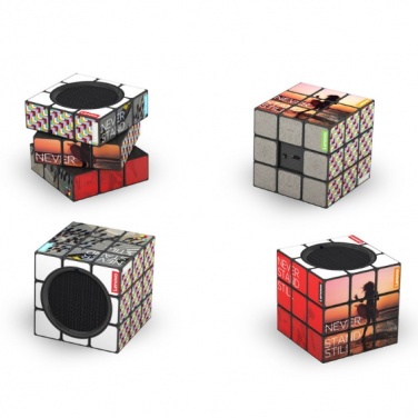 Logotrade mainostuote tuotekuva: Rubik’s® bluetooth-kaiutin