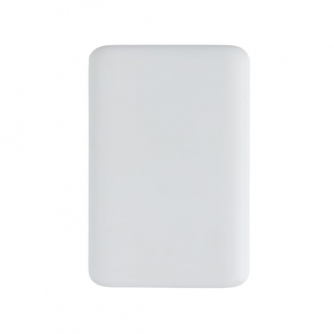 Logo trade mainostuote kuva: Meene: 10.000 mAh pocket powerbank with triple input, white