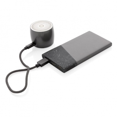 Logo trade mainostuotet tuotekuva: Reklaamkingitus: Swiss Peak 5.000 mAh pocket powerbank, black