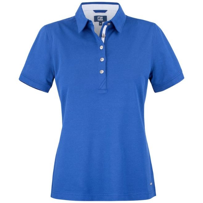 Logotrade mainoslahjat kuva: Advantage  Premium Polo naisille, sininen