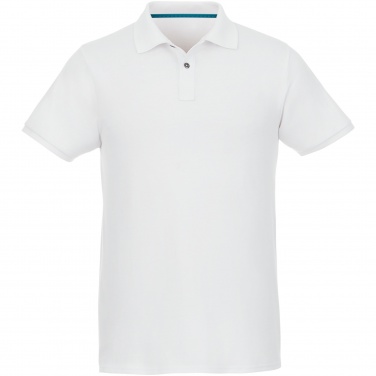 Logo trade mainoslahja kuva: Beryl short sleeve men's organic recycled polo