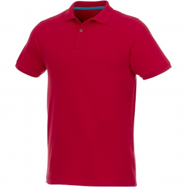 Logo trade mainoslahjat tuotekuva: Beryl short sleeve men's organic recycled polo