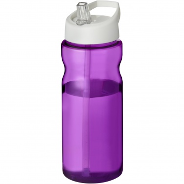 Logo trade mainoslahjat tuotekuva: H2O Active® Eco Base 650 ml -urheilujuomapullo kaatonokkakannella