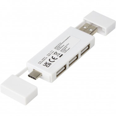 Logotrade liikelahja mainoslahja kuva: Mulan Kaksois USB 2.0 -hubi