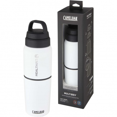 Logotrade mainostuote tuotekuva: CamelBak ruostumattomasta teräksestä 500 ml:n pullo ja 350 ml:n kuppi