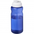 H2O Active® Eco Big Base 1 litran urheilujuomapullo flip lid -kannella, Sininen/Valkoinen