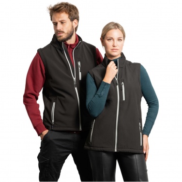 Logotrade mainoslahja tuotekuva: Nevada softshell-liivi, unisex