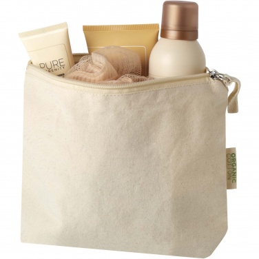 Logotrade liikelahjat mainoslahjat tuotekuva: Orissa 180 g/m² organic toiletry bag 1L