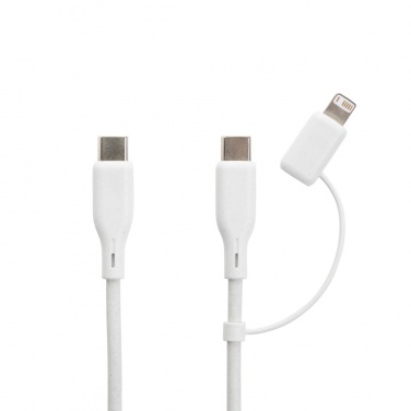 Logotrade liikelahjat mainoslahjat tuotekuva: Boost RCS kierrätetty PET 20W USB-C 2 kpl lataussetti