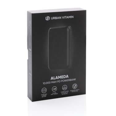 Logo trade liikelahja kuva: Urban Vitamin Alameda 10000 mAh PD varavirtalähde