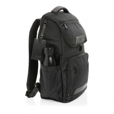 Logotrade liikelahja tuotekuva: Swiss Peak AWARE™ RPET Voyager 15.6" reppu kannettavalle