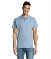 SUMMER II MEN Polo 170g, Taivaansininen Pique