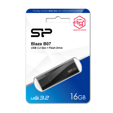 Logo trade mainoslahjat ja liikelahjat kuva: PENDRIVE SILICON POWER BLAZE - B07 3.2 16GB