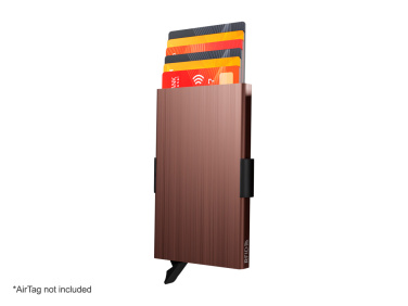 Logo trade liikelahjat tuotekuva: RFID-luottokorttikotelo, jossa on pidike AirTagille 2163155