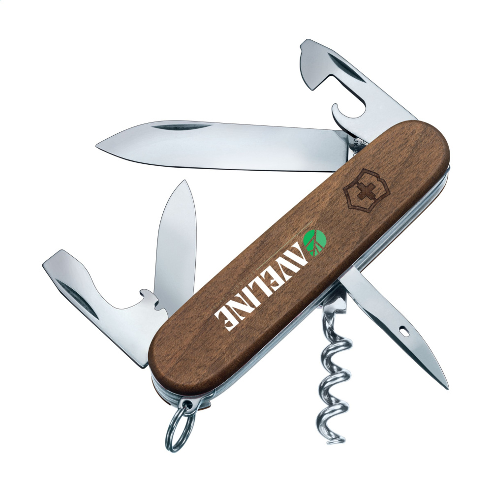 Logo trade liikelahjat tuotekuva: Victorinox Spartan Wood taskuveitsi