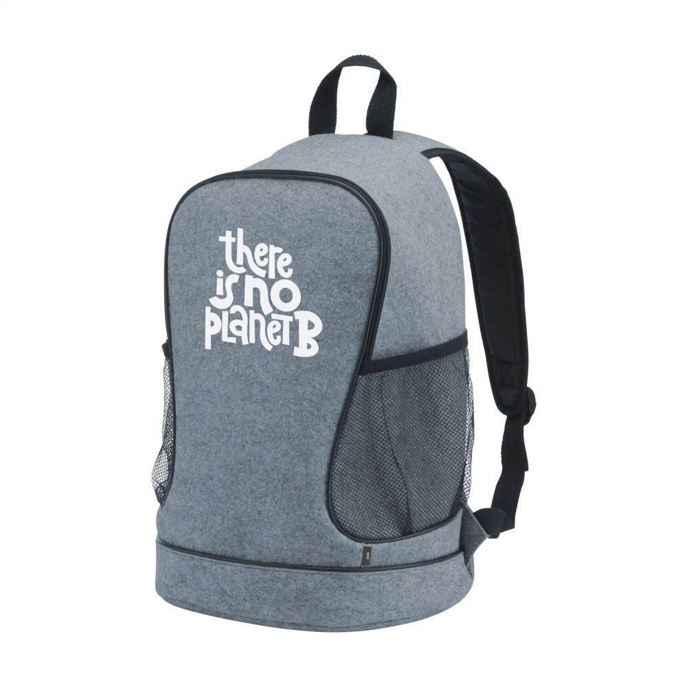 Logotrade liikelahjat kuva: PromoPack Felt Gym Bag -reppu