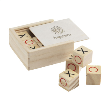 Logotrade mainoslahja ja liikelahja kuva: Tic Tac Toe Peli Bamboo