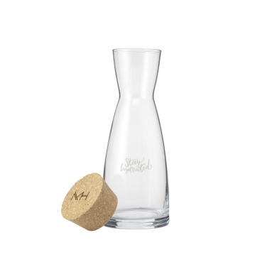 Logotrade liikelahja tuotekuva: Ypsilon Carafe 1 L korkkikorkilla