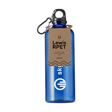 Logo trade mainoslahja ja liikelahja tuotekuva: Lewis GRS RPET Bottle 630 ml vesipullo